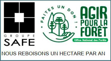 ONF plantation différents arbres dans les forêts d'Alsace du Nord
