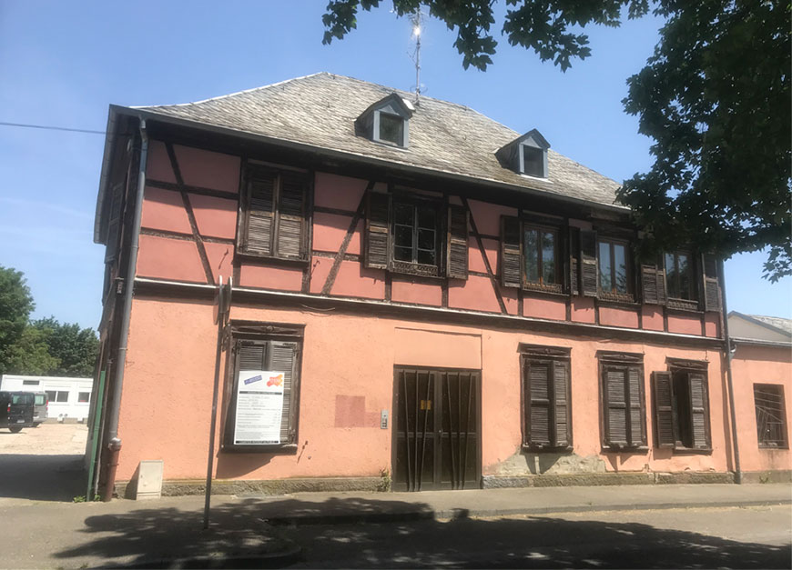 Maison à pand de bois 1870