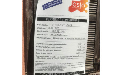 Réhabilitation de la chambre funéraire