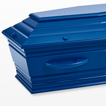 Cercueil TONIN COULEUR PIN Massif - VERNIS SATINÉ